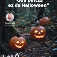 Hitzaldia: 'Gau Beltza ez da Halloween'