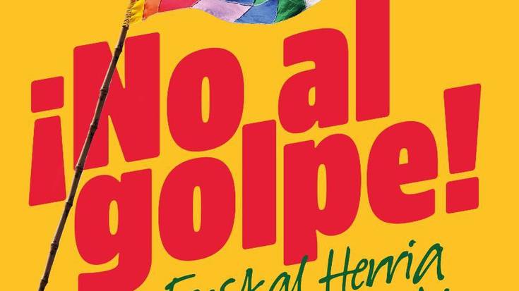 Boliviako estatu kolpea salatzeko elkarretaratzea izango da ostiralean