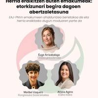 Solasaldia: 'Herria eraikitzen duten emakumeak: etorkizunari begira dagoen abertzaletasuna'