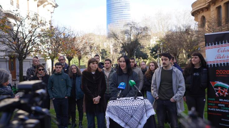 Oihu Bat Palestinara kultur ekimena, martxoaren 21ean Durangon