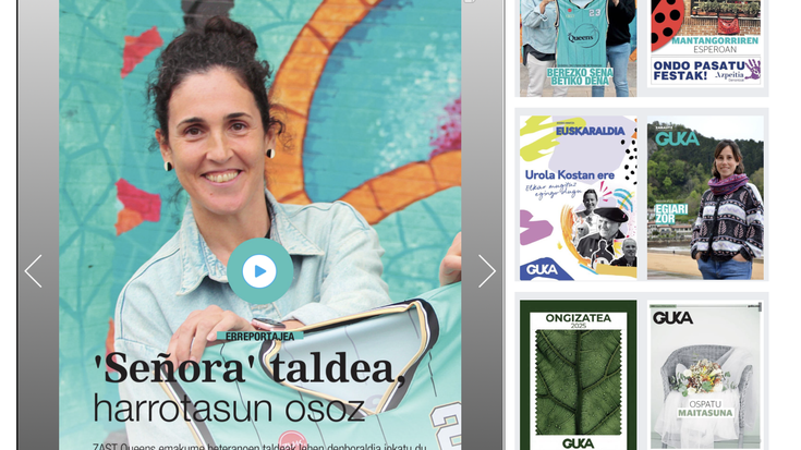 Kalean da Zarautz Guka aldizkari digitalaren laugarren zenbakia