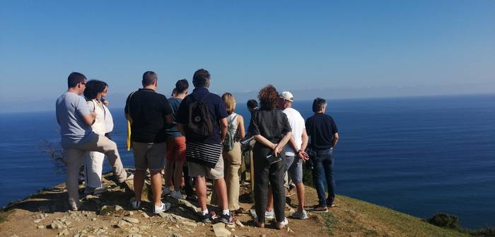 Geoparkean egindako lanak ezagutu dituzte Batzar Nagusietako kideek