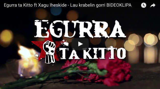 Egurra ta kittok 'Lau krabelin gorri' abestiaren bideoklipa kaleratu du