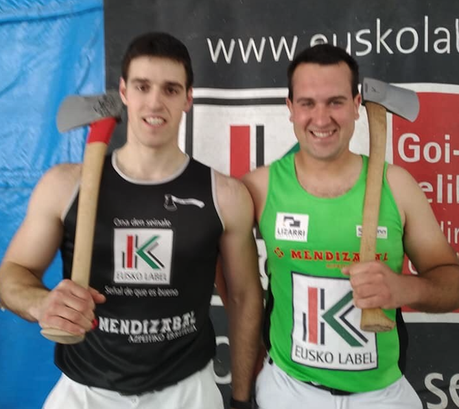 Urrezko Banakako Aizkolarien Txapelketako finalerdietan izango dira Mikel Larrañaga eta Julen Alberdi 'Txikia IV'.a