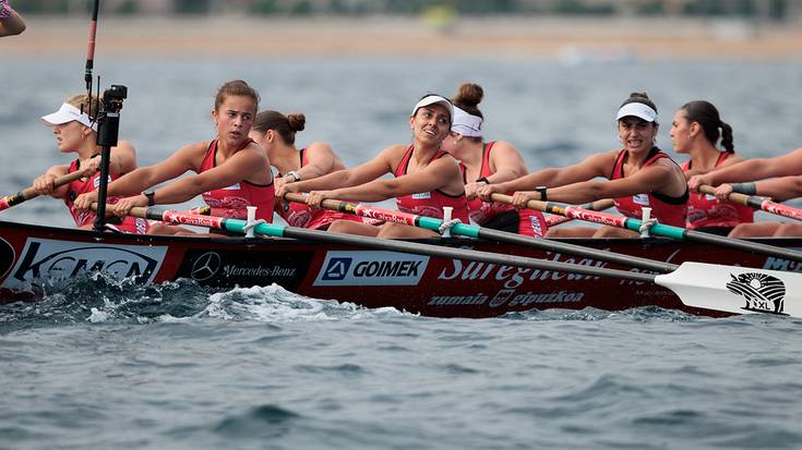 Pasatakoa ez da astebururik onena izan Zumaiako arraunlarientzako