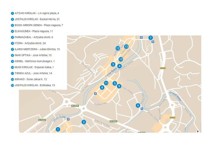 Aurrerantzean herriko hamabi saltokitan eskuratu ahal izango dira poltsa konpostagarriak