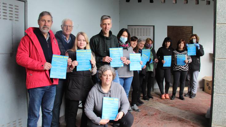 Ukrainarrei laguntzeko SOS Ukraina Zumaia taldea sortu dute