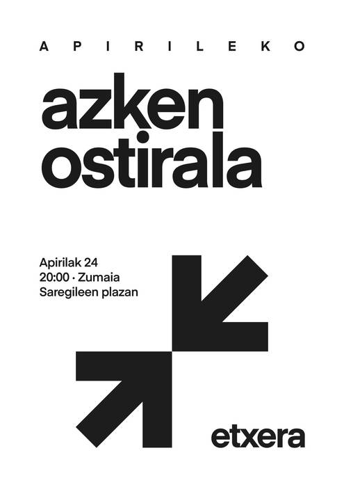 Apirileko azken ostiraleko elkarretaratzea