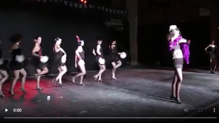Maiatza Dantzan etxetik: 'Broadway-Cabaret' emanaldia
