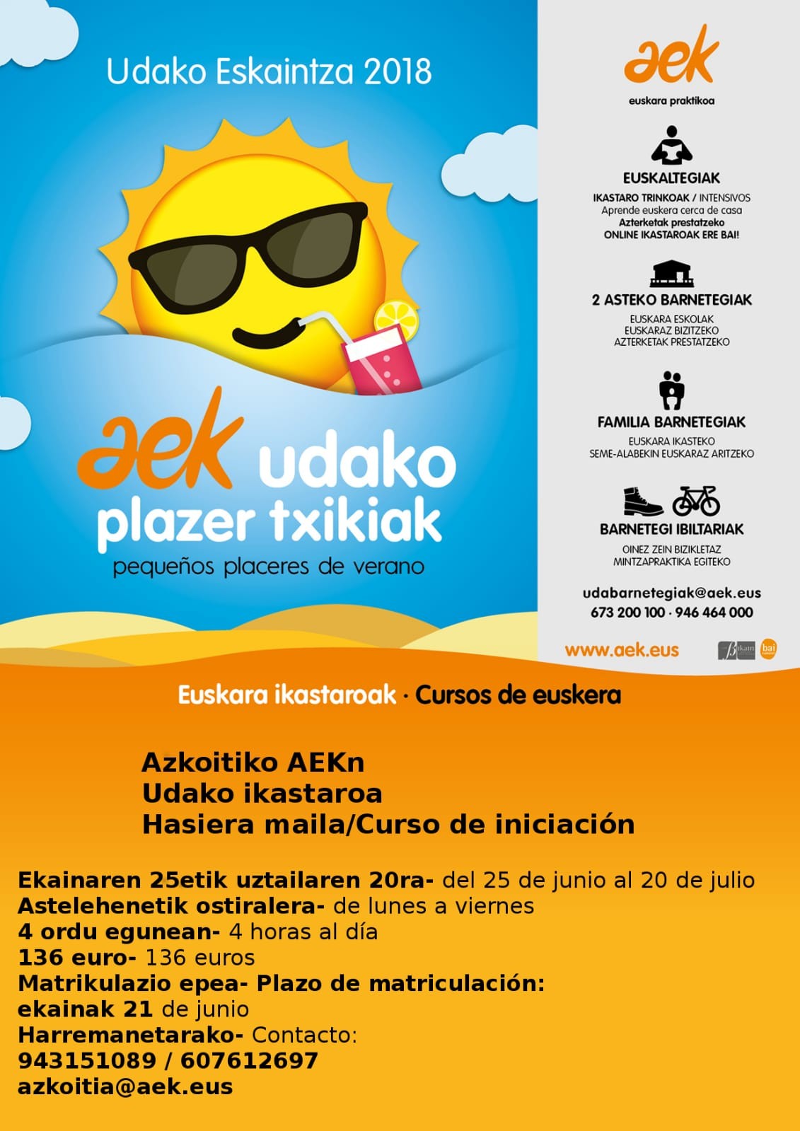 UDAKO PLAZER TXIKIAK