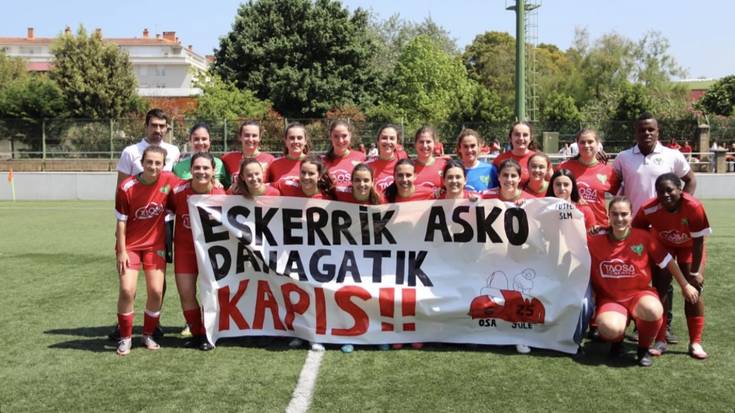Euskal Ligara igotzeko play offa jokatu beharko du Zumaiakok