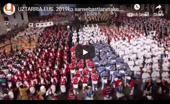 BIDEOA: Azpeitiko helduen danborradaren laburpena