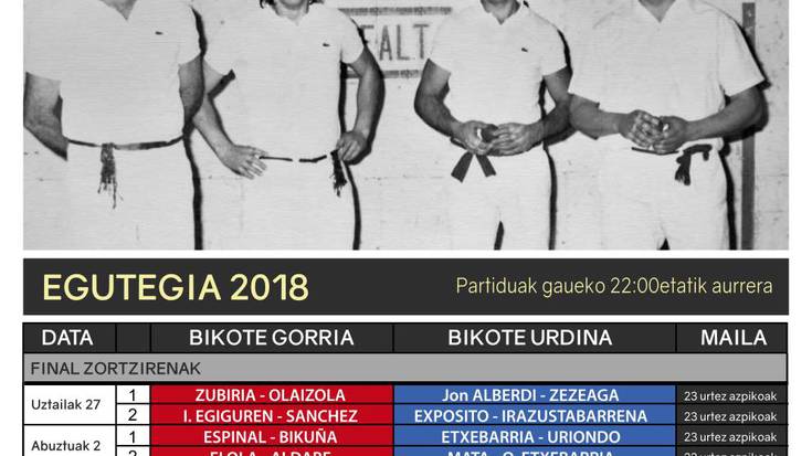 Ostiralean hasiko da 47. Dinastia Etxabe pilota txapelketa