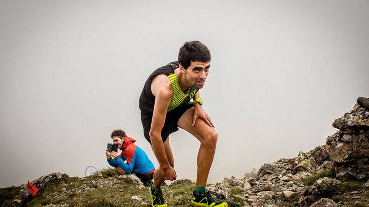 Joseba Diaz, lehen euskalduna Zegama-Aizkorri kilometro bertikal proban