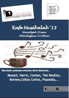 Bandako Kafe Musikala, maiatzak 31