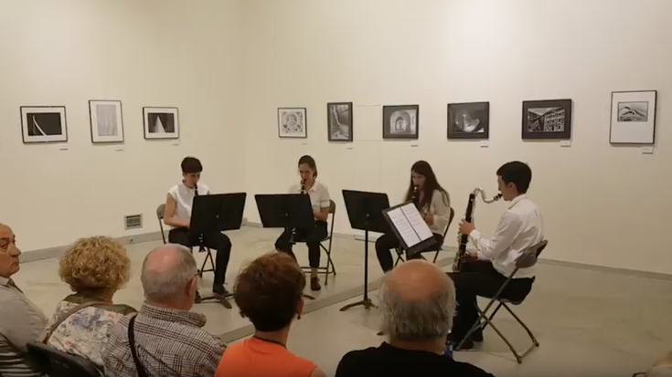 [BIDEOA] Zumaiako Musika Jaialdian, Flysch Quartet: 'Caprice for clarinets'
