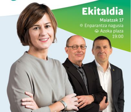 Azpeitiko EH Bilduk ostiralean egingo du hauteskunde kanpainako ekitaldi nagusia