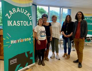 Zarauzko ikastolak duela lau hilabete hasitako prozesua itxi du, ibilbidean jasotako babesa eskertuz