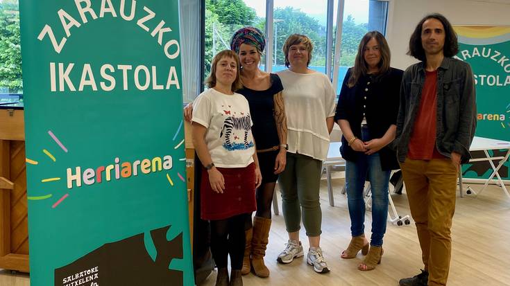 Zarauzko ikastolak duela lau hilabete hasitako prozesua itxi du, ibilbidean jasotako babesa eskertuz