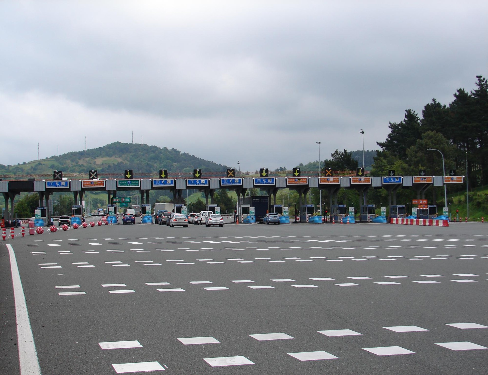 Autobideko irteera itxiko dute bihar gauean Zarautzen, Bilborako noranzkoan