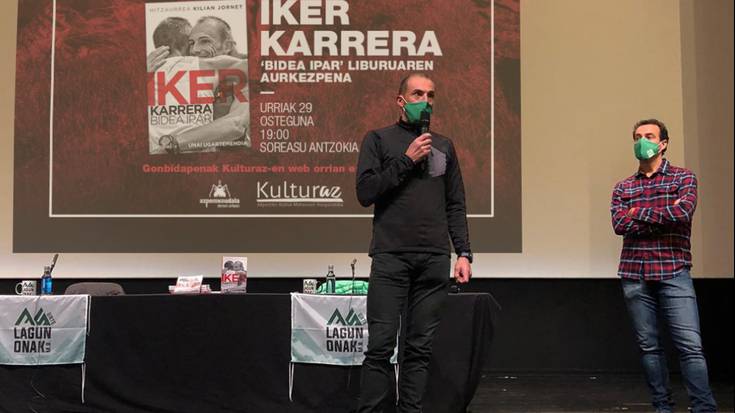 Iker Karrerari buruzko 'Bidea ipar' liburua aurkeztuko dute Arraunetxen