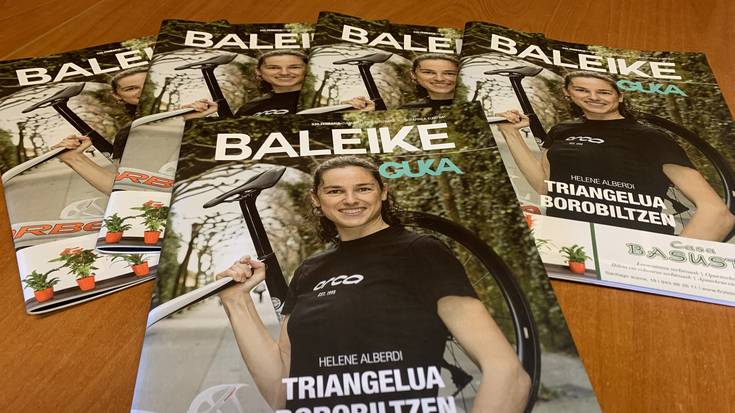 Helene Alberdiren elkarrizketa, apirileko Baleike aldizkarian