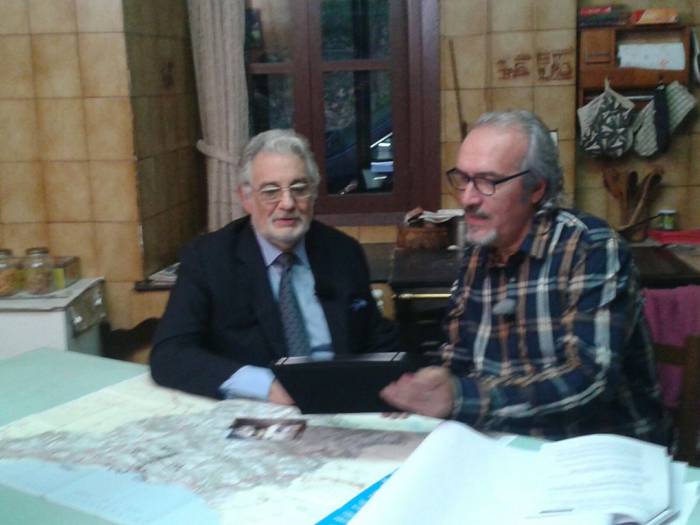  Placido Domingo tenorea Urola Kostan izan da