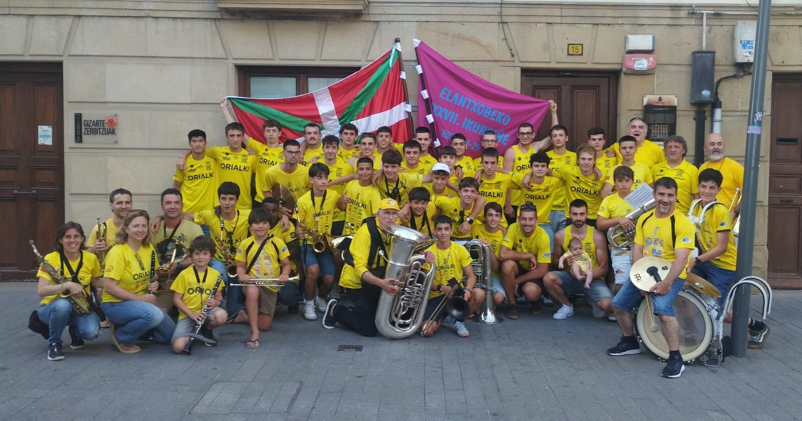 Merezitako harrera jaso du Orio B taldeak