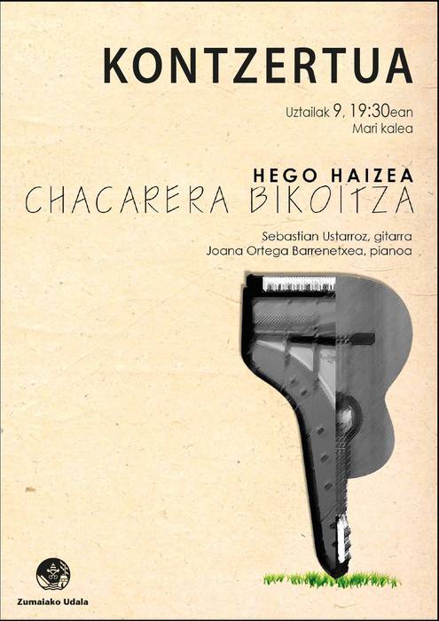 Musika argentinarra eta euskalduna nahastuko ditu Hego haizea taldeak, bihar, Mari kalean