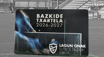 Denboraldi berrirako bazkide txartela jasotzeko aukera izango da egunotan