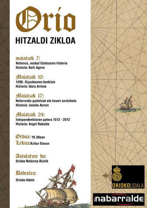 Nabarraldek eskainitako hitzaldi zikloa izango da maiatzean