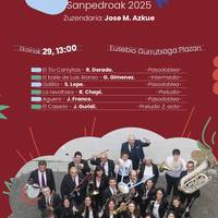 Zumaiako Udal Musika Bandaren sanpedroetako kontzertua