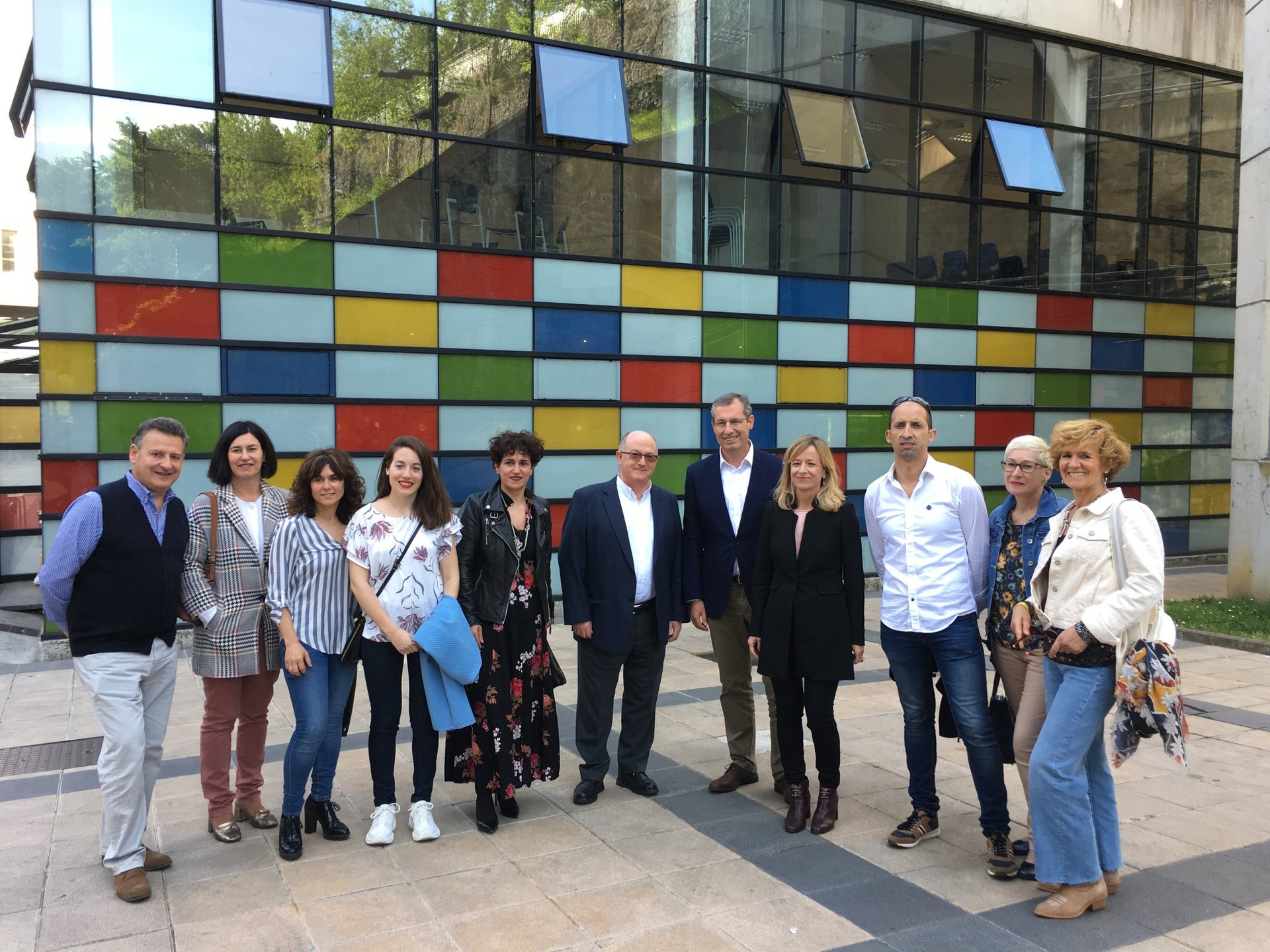 Markel Olano EAJren ahaldungaia Azkoitian izan da