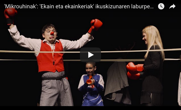 [BIDEOA] 'Ekain eta ekainkeriak' ikuskizunaren laburpen