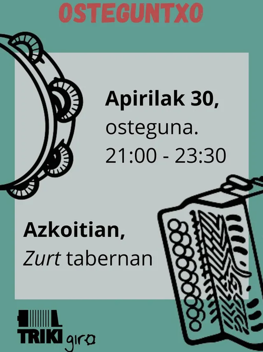 Saioa: Trikigiro elkartearen Osteguntxo egitasmoa