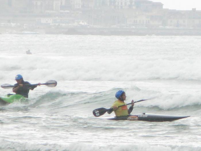 Hondar kayak-ekoek Aginaga-Zarautz trabesia egingo dute larunbatean