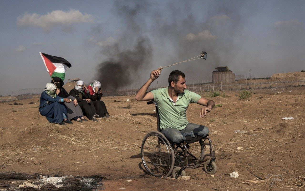 Palestinari babesa emateko udaleko alderdi politiko guztien adierazpen instituzionala