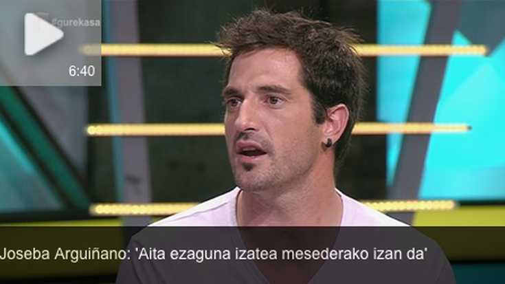 Joseba Argiñano 'Gure Kasa' telesaioan