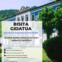 Zestoako Bainuetxe ingurura bisita gidatua