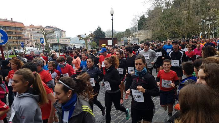 Dena prest dago Zumaiako XI. San Silvestre lasterketarako