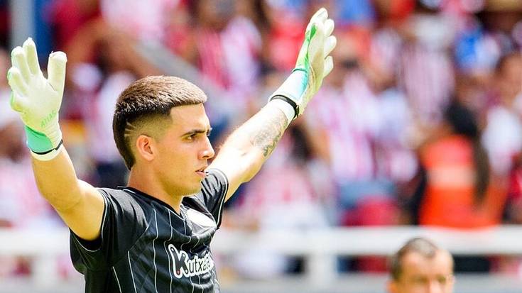 Alex Padillak Athleticeko lehen mailarekin debutatu du