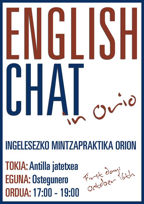 Kartelak: English Chat in Orio