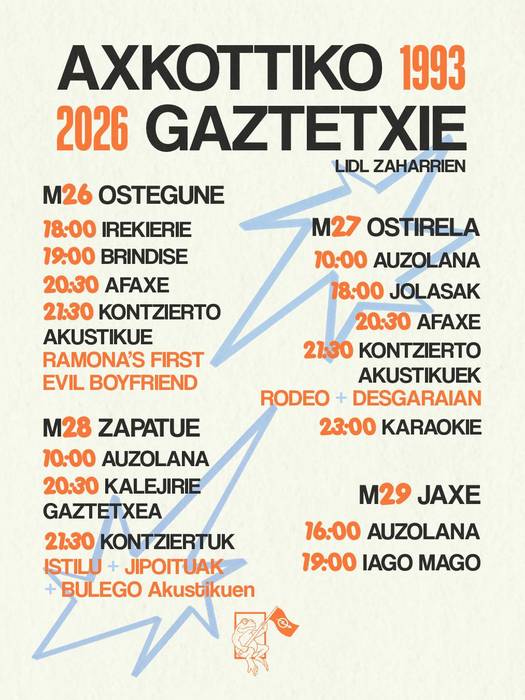 Azkoitiko Gaztetxearen lehen egunak