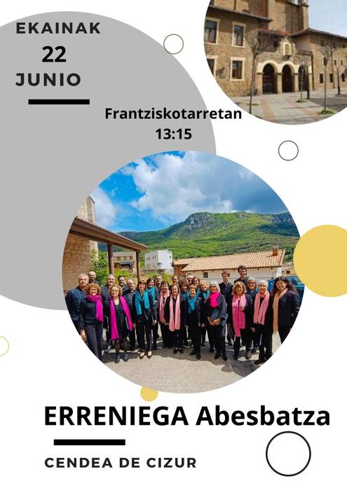 Kontzertua: Erreniega abesbatza