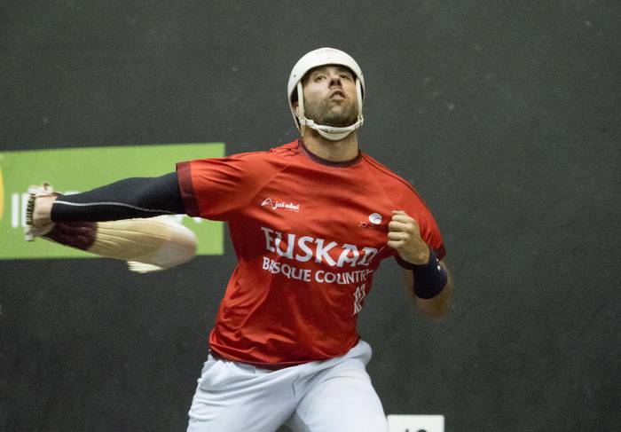 Garaipenarekin egin du debuta Imanol Lopezek Aitzuri frontoian