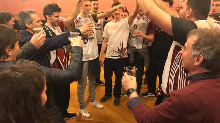 Merezitako garaipena ondo ospatuta geratu da Disdira ISB