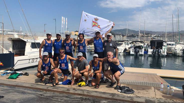 Badok 13k Malagako Llagut estropada irabazi du