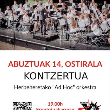 Holiday Orchestra Ad Hoc-en kontzertua