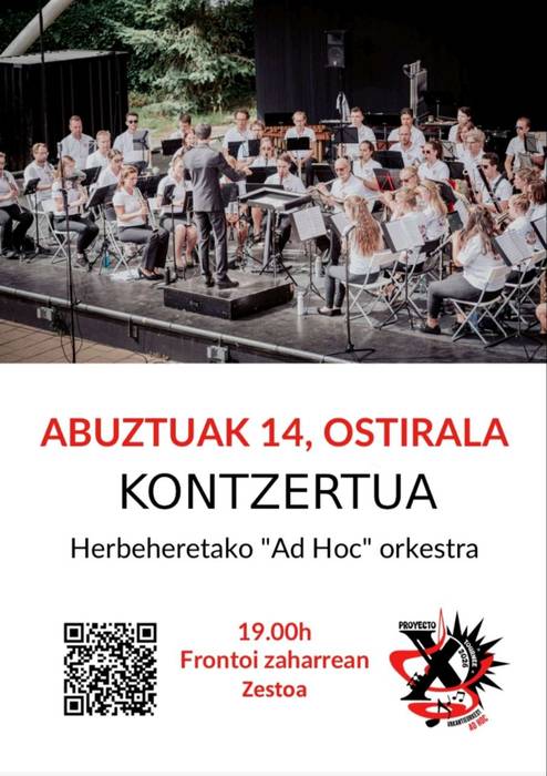 Holiday Orchestra Ad Hoc-en kontzertua