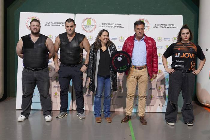 Jokin Eizmendi prest Euskal Herriko Harri Handien Txapelketarako